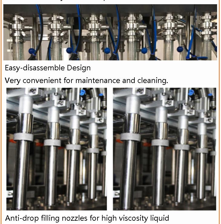 Mesin pengisi botol madu sing murah