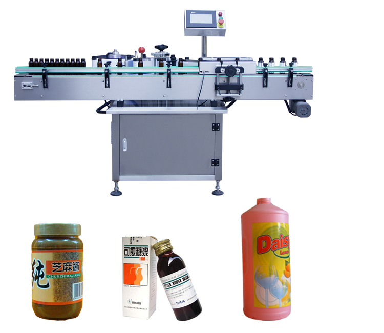 Labeler Balung Botol Bal-balan otomatis