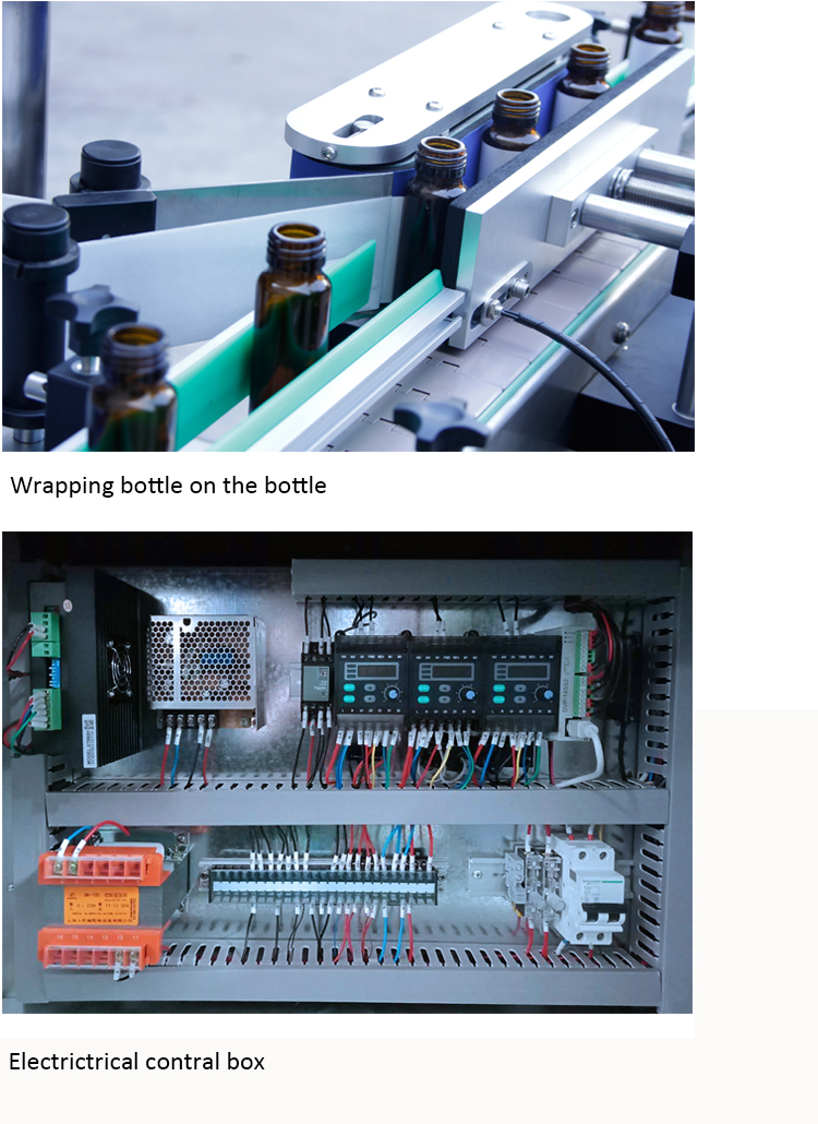 Labeler Balung Botol Bal-balan otomatis