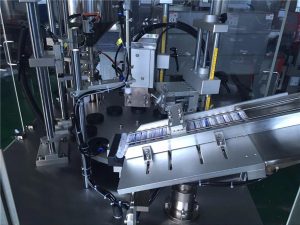 Ultrasonik Sealing Kosmetik Tube Mesin Isi