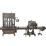 Méja top peristaltic pump vial filing pluging and sealing machine